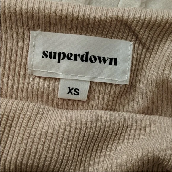 superdown Nude Halter Bodysuit - Picture 5 of 7